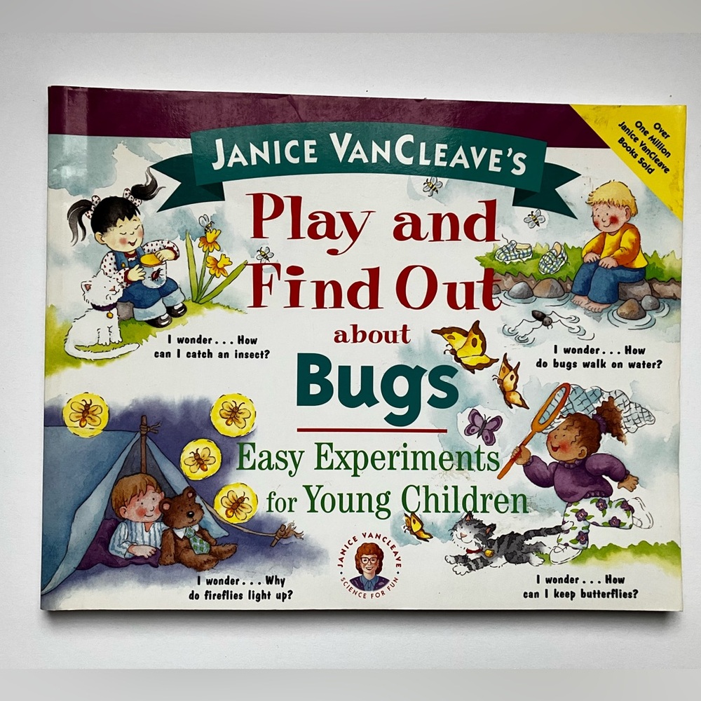 Play and Find Out About Bugs Book Janice VanCleave